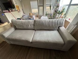 White couch