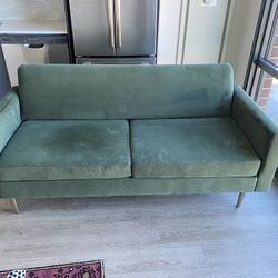 West Elm Olive Sofa