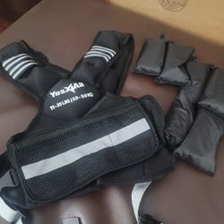 Adjustable Weighted Vest 11-32Lbs, Large Weight Vest for Strength Training