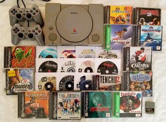 influenza jord mesterværk PS1 Bundle PLAYSTATION 1 24 GAMES (Some Rare)! for Sale in Reno, NV -  OfferUp