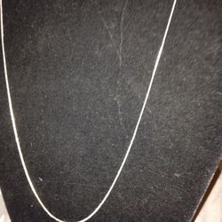Sterling silver necklace 925 16 inch chain $15