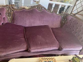 Sofa And Chair Antique 