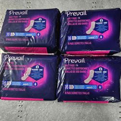 Prevail Moderate Absorbency Bladder Control Pads - Long