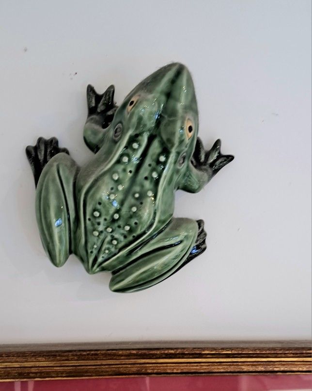 Three Deminsional Porcelain Frog
