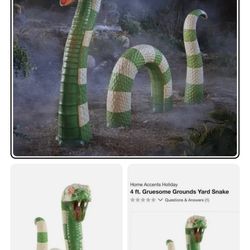 Yard decoration Snake