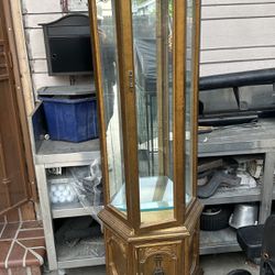 Antique Glass Cabinet