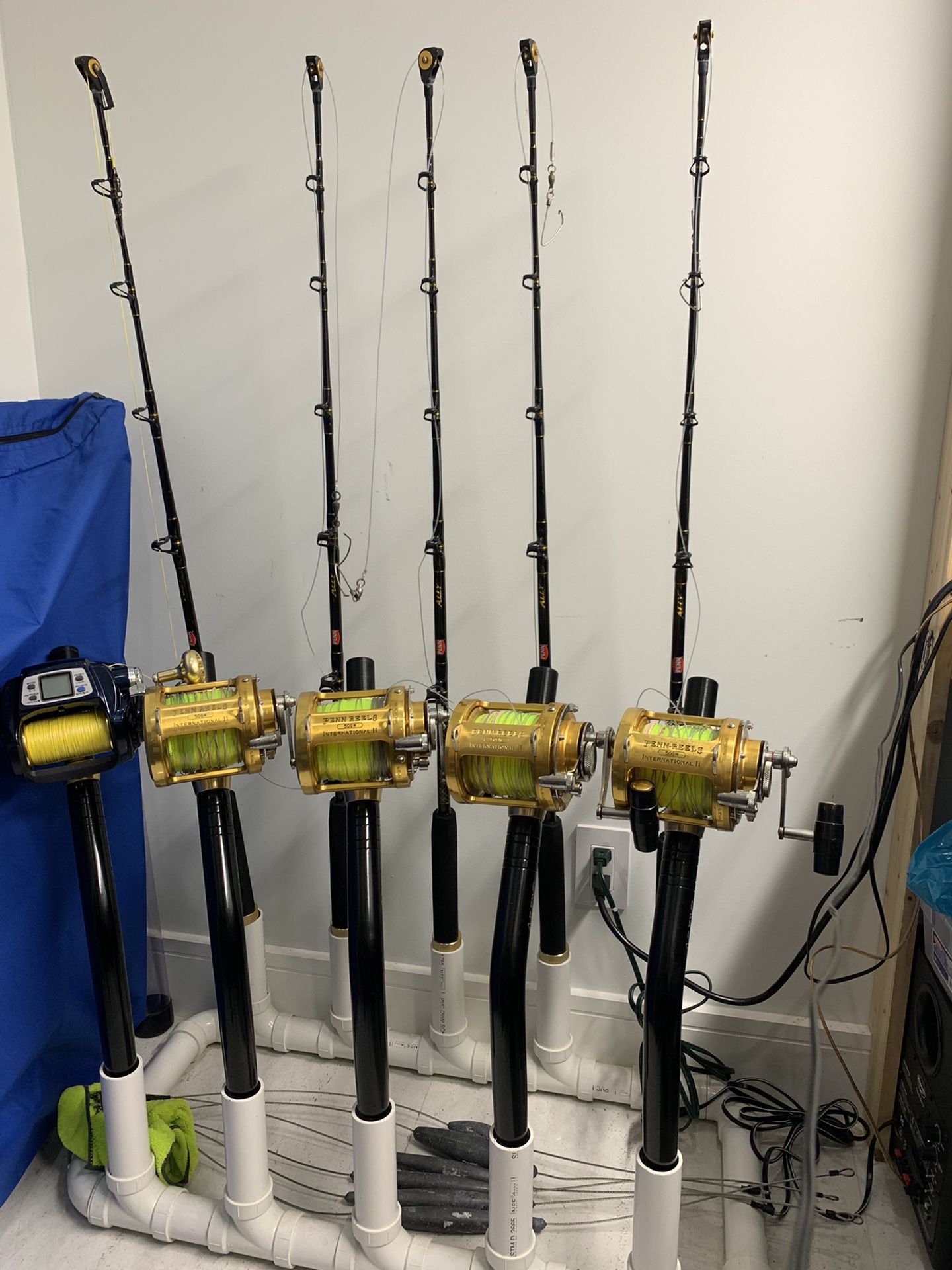 New Penn Squall 60 Combo With New Lines.230.00 Each for Sale in Pembroke  Pines, FL - OfferUp
