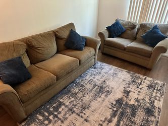 Sofa and Loveseat Set