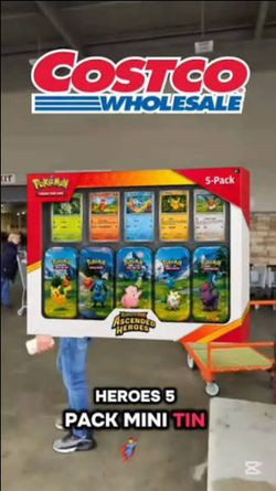Pokemon Ascended Heroes Cosco Mini Tins 2pk