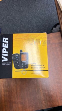 Viper 2 way remote start system and security