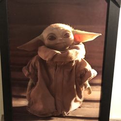 Baby Yoda The Child Wall Picture