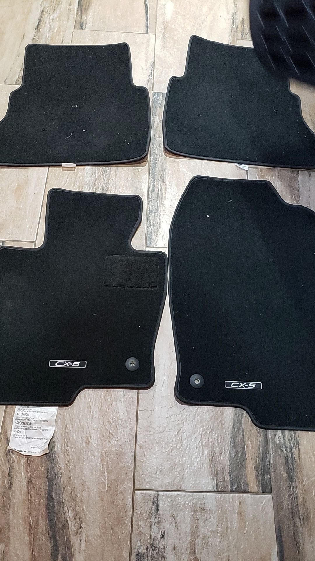 Genuine 2017 Mazda CX-5 floor mat set