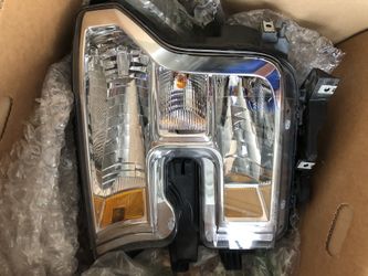 Ford F-150 2015 2016 2017 OEM R+L front headlights and R+L fog lights