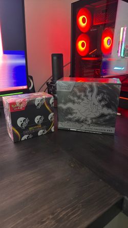 Pitch black PC ETB & booster box bundle