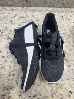 Adidas Black Knit Running Sneakers