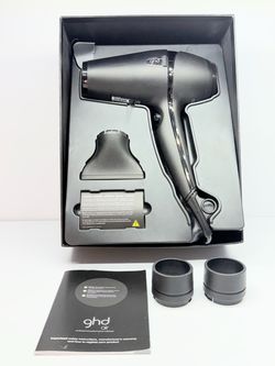 GHD Air Professional Performance Hair Dryer Heat Cool Black  **Excellent