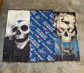 New England patriots face covering