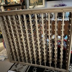 Wooden Wine Rack $10.00