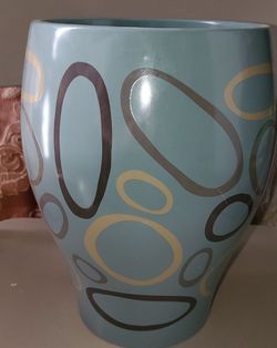 Waste basket ceramic