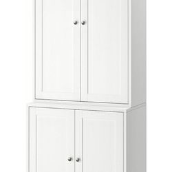 ProTuning HAVSTA Storage combination with doors, white, 81x47x212 cm 
