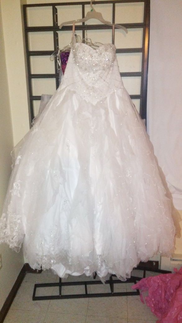 Quinceanera or wedding dress