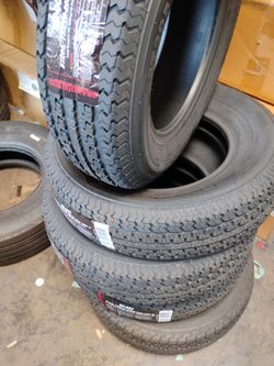 New set of tires 205 75 15 st