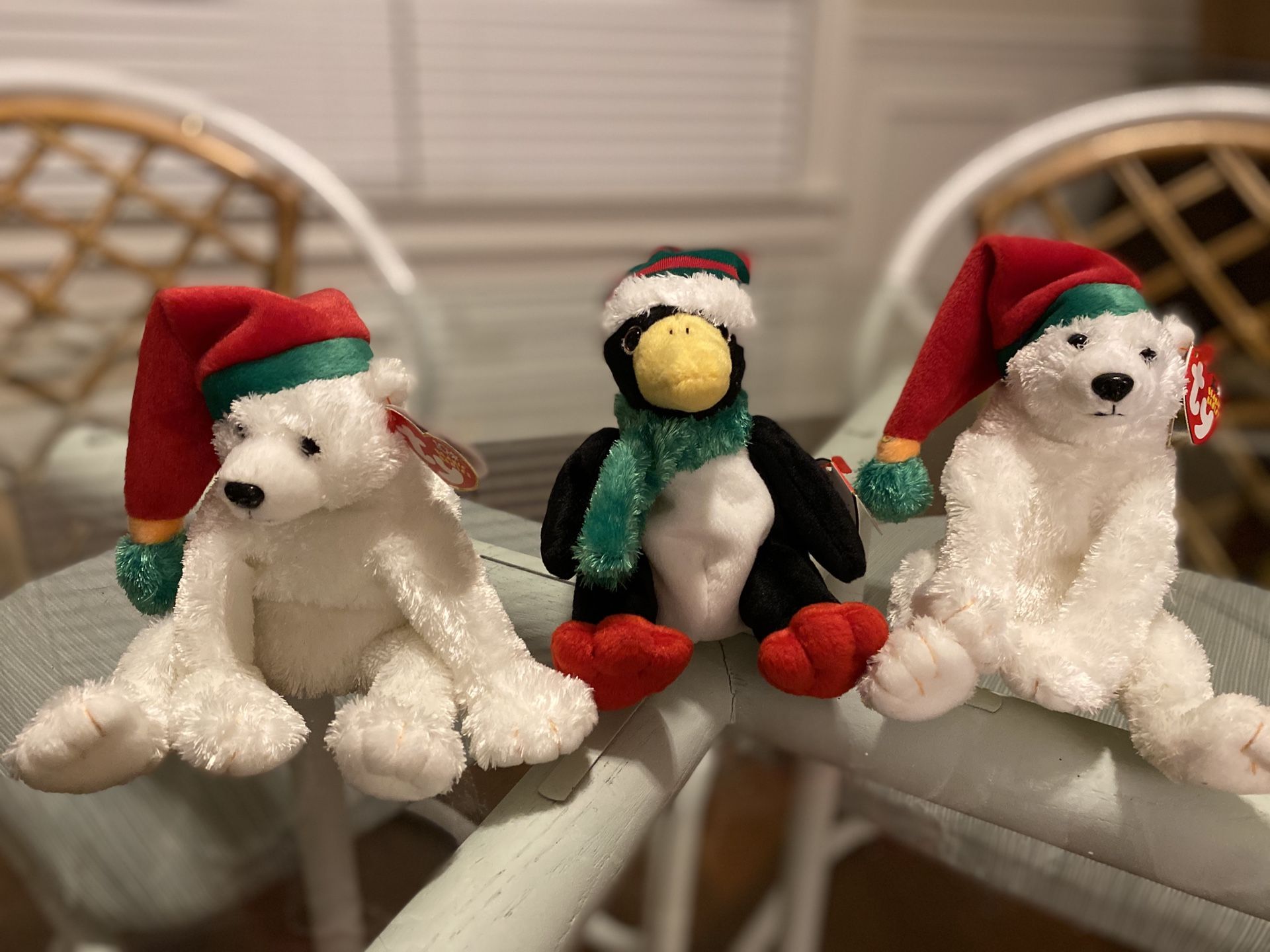 Christmas Beanie babies