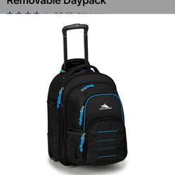 Ultimate Access 2.0 Carry-On Wheeled Backpack with Removable Daypack