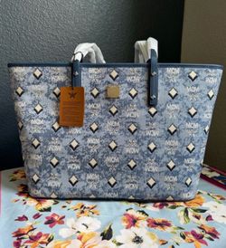 MCM Denim tote bag