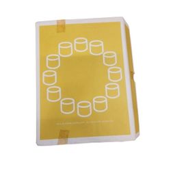 IKEA Interlocking White Ceramic Votive Candle Tealight Holders Varmeljushallare