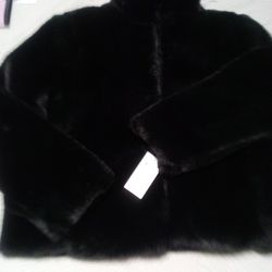 Faux Fur Coat 