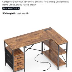 L Shaped desk PARTS