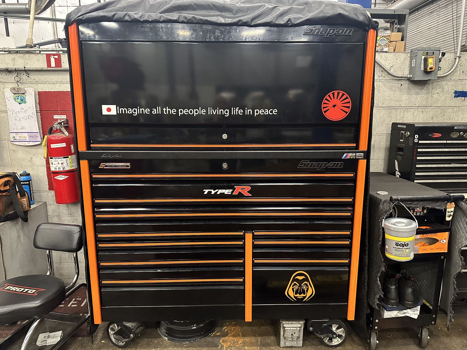 Snap On Epiq Series Roll Cab 60’ And Hutch