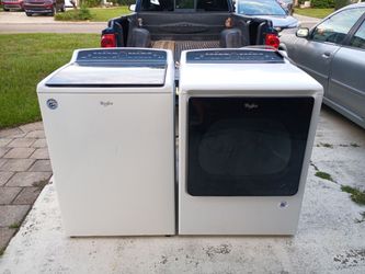 Whirlpool washer dryer set (Cabrio model)