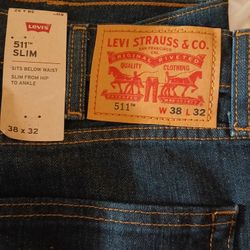 Brand New Levi 511 Slims 