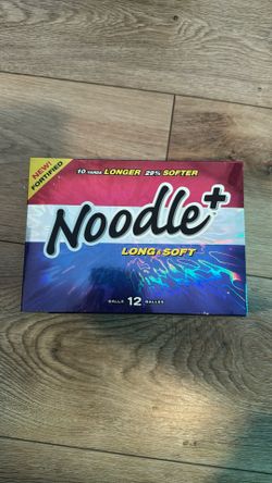 Noodle Long And Soft Golf Balls