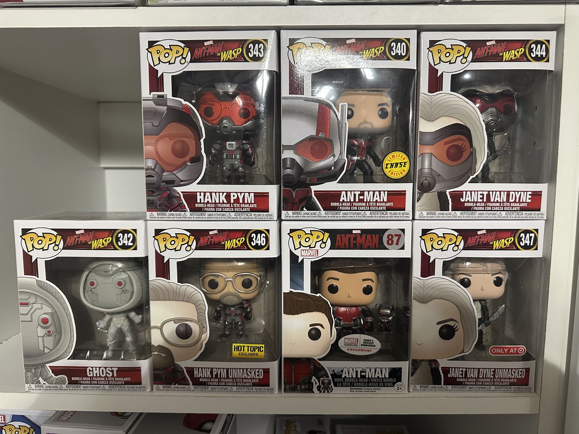 Ant-man Funko Pops