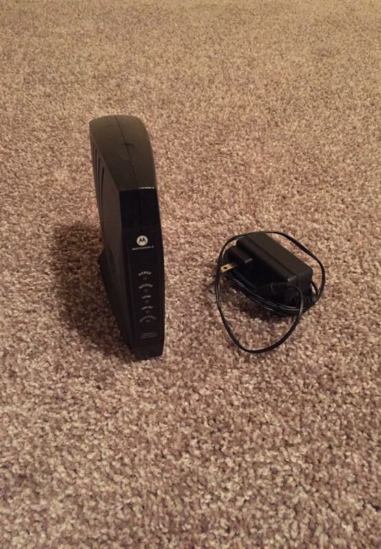 Motorola surfboard SB5101u modem