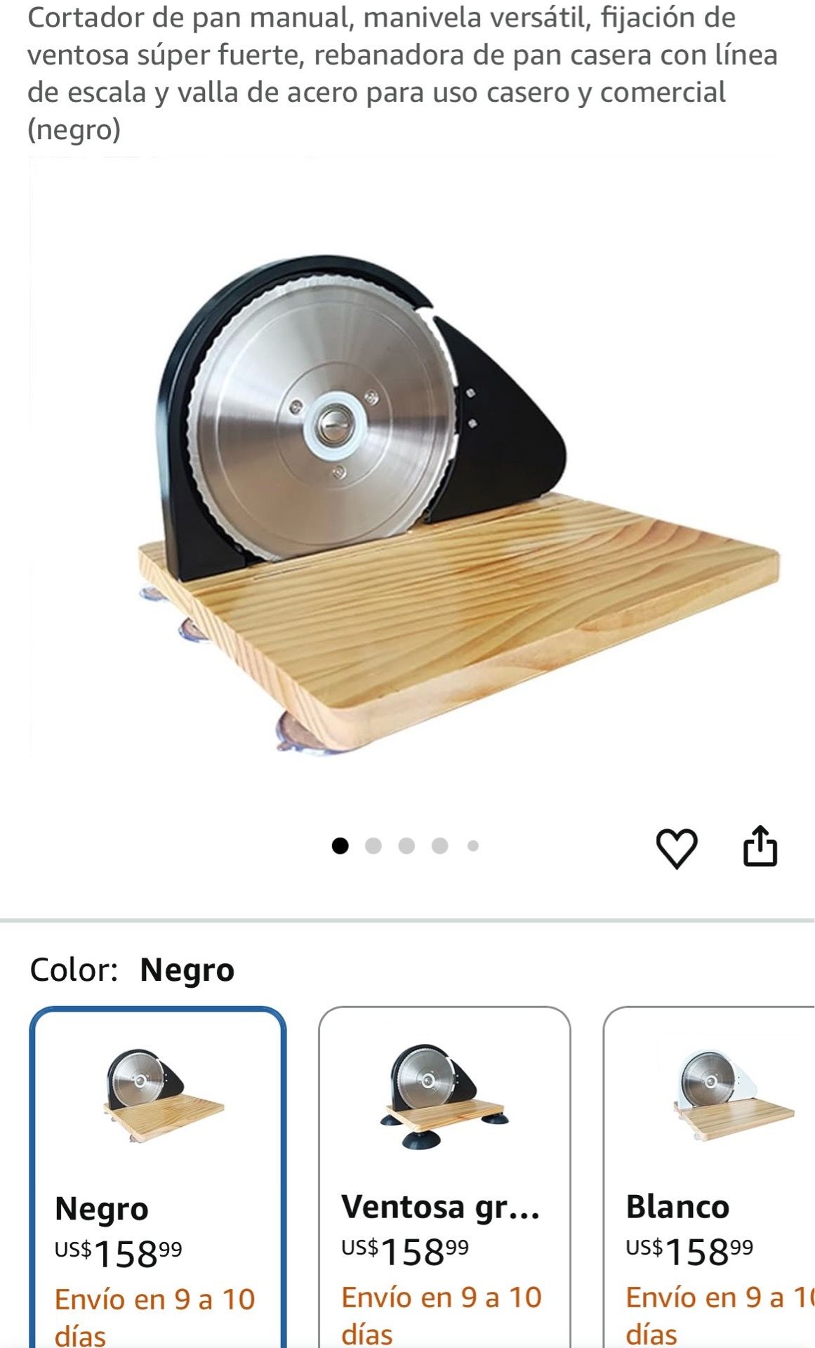 Cortador, rebanadora casero manual