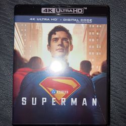 Superman 4K DVD 2025