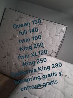 Mattress Pillow Top New