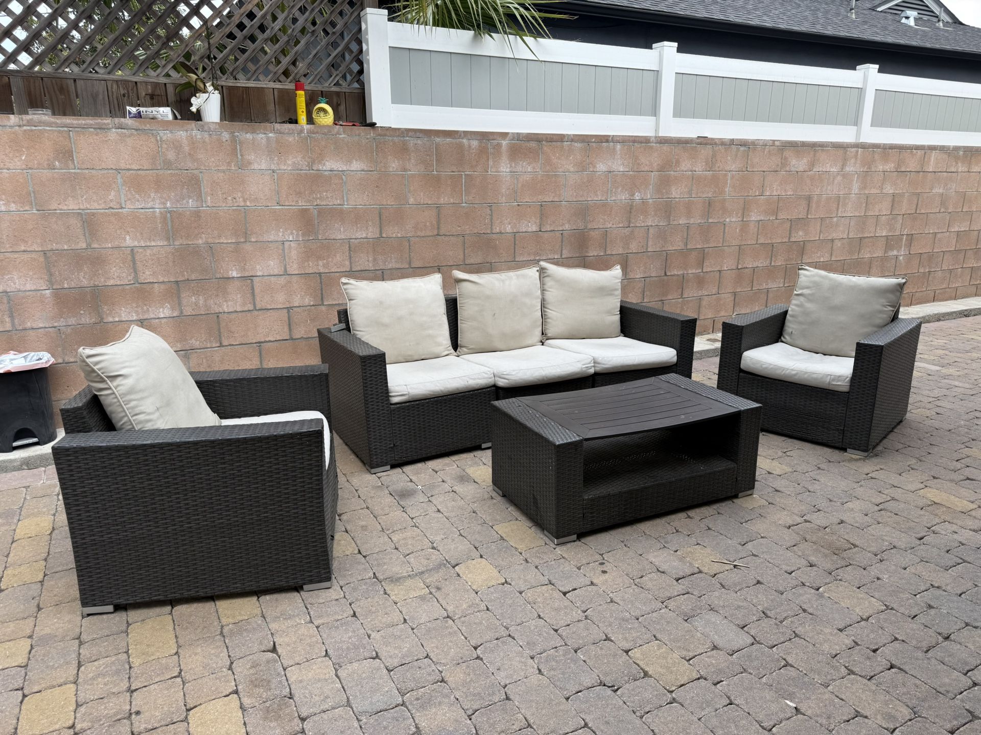 Sectional Outdoor Sofa Set