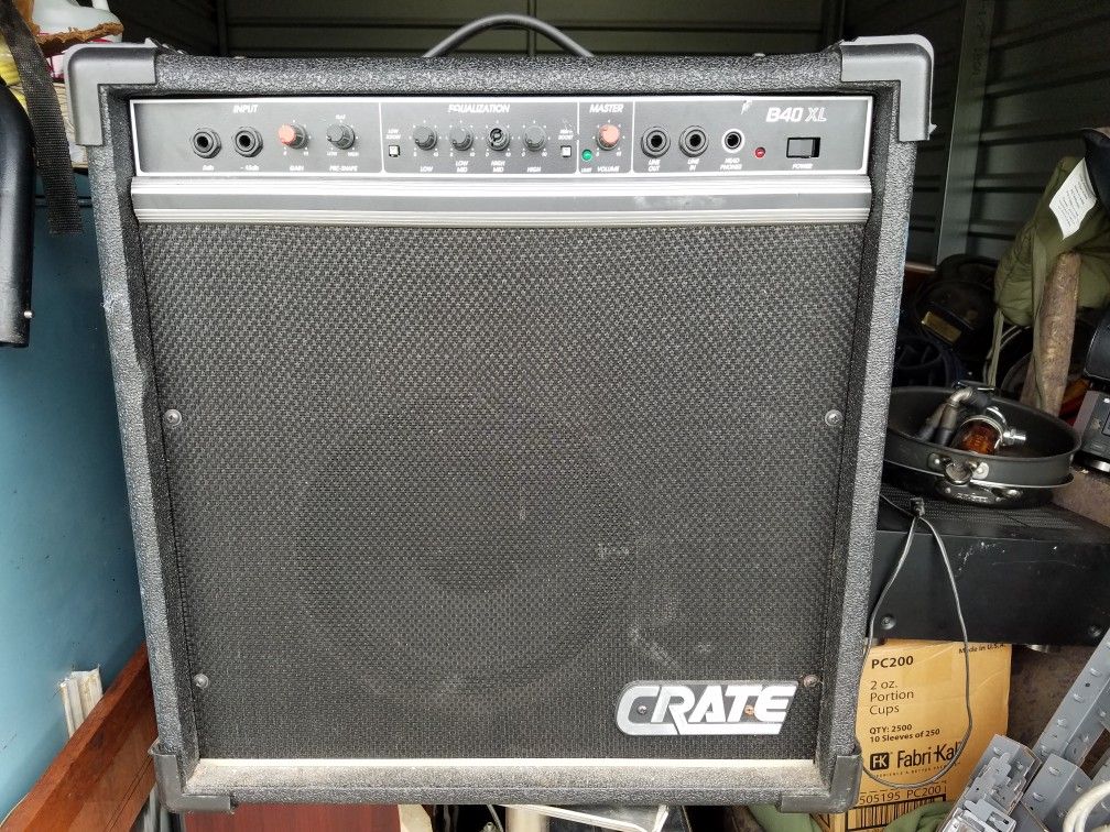 Crate b40 xl amplifier amp
