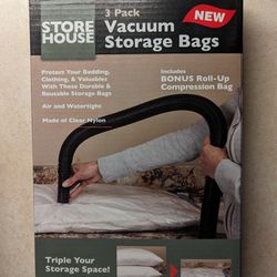 2 - 3 Pack New Vacuum Storage Bags