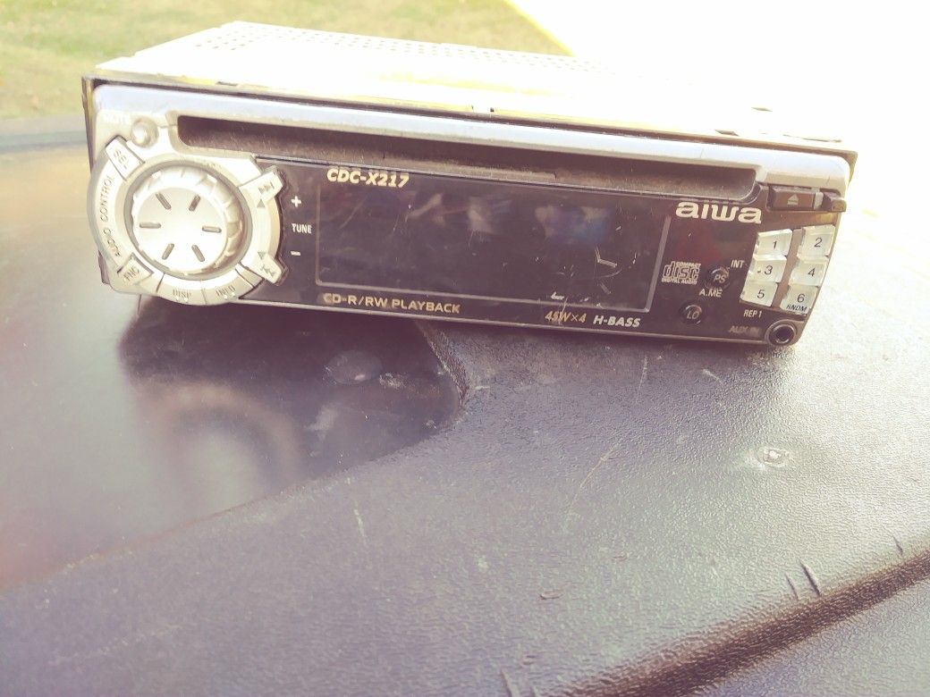 Aiwa car radio