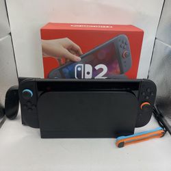 Nintendo Switch 2 Handheld Console System w Box Complete w Mario Pokémon games