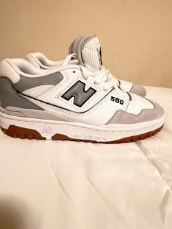 New Balance 550 White Grey Gum Sneakers