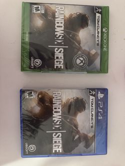 Xbox and PS4 Raindow Six Siege