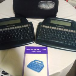 Two Alphasmart 3000