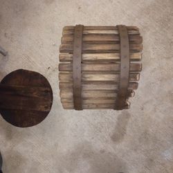 Antique Apple Press Bucket 